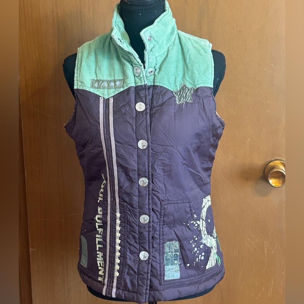 True Religion Puffer‎ Vest Size Medium